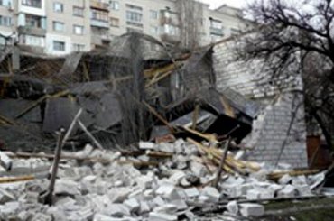 В Одессе рухнул строящийся супермаркет