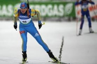 Украинка Пидгрушная завоевала «серебро» на Кубке мира по биатлону