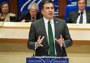 Саакашвили выступил на сессии ПАСЕ с критикой России