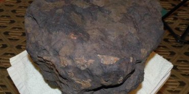 Найден гигантский фрагмент челябинского метеорита