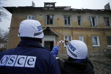 ОБСЕ отмечает резкое увеличение числа обстрелов на Донбассе