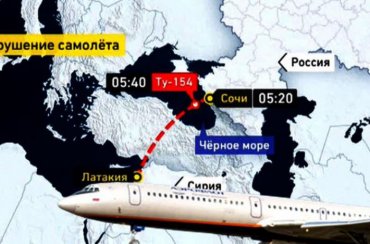 Официально: Ту-154 разбился из-за тяжелых чемоданов