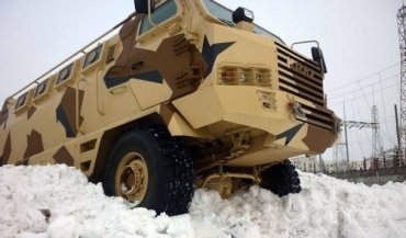Украинские инженеры похвастались новым броневиком