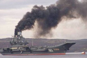 Министр обороны Британии назвал «Адмирала Кузнецова» кораблем позора