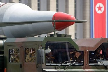 Северная Корея подверглась ракетном удару