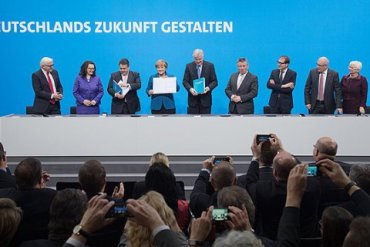 В Берлине начали новые переговоры о формировании коалиции