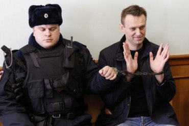 Навального задержали во время акции «Забастовка избирателей»