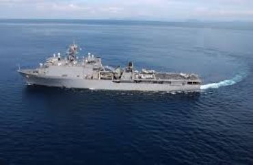 В Черное море идет десантный корабль морской пехоты США