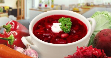 Украинский борщ вошел в ТОП-3 самых популярных блюд в мире