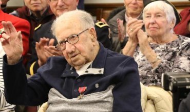 Ветеран из США дождался своих военных наград спустя 75 лет после войны