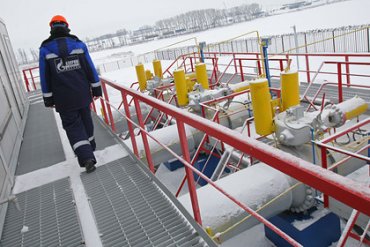 Транзит российского газа через Украину сократился на треть