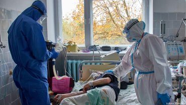 В Украине за сутки с COVID-19 госпитализировали почти 1000 человек