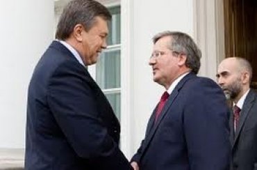 Янукович встретился с польским президентом
