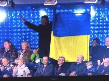 Януковича вырезали из трансляции открытия Олимпиады?