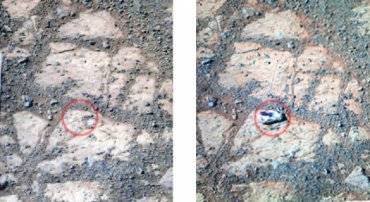 В NASA разгадали загадку марсианского «блуждающего камня»