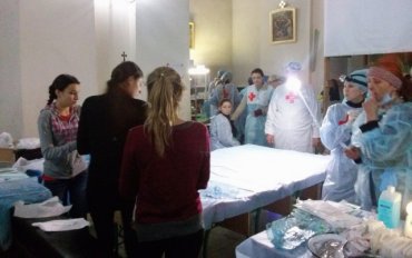 Главный католический храм в Киеве превратился в госпиталь