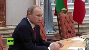 Путин сломал карандаш в Минске