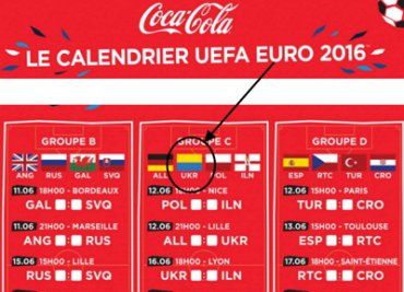 Coca-Cola перевернула флаг Украины