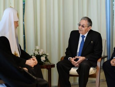 Глава РПЦ встретился с Раулем Кастро