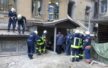 В Киеве обрушился аварийный дом