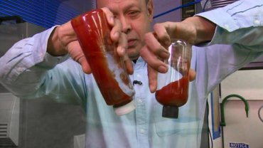 Скользкие бутылки решат проблему кетчупа