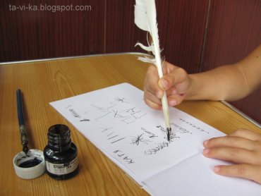 Российских школьников заставят снова писать гусиными перьями