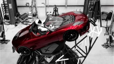 Марсианские хроники Илона Маска: родстер Tesla отправляется покорять космос