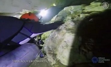 Крупнейшая подводная пещера оказалась кладбищем майя