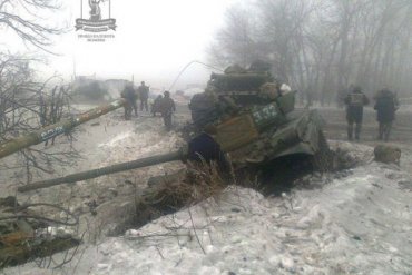 В ДНР на военных учениях потеряли два танка