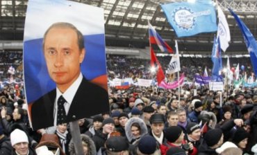 Российским знаменитостям раздают речи в поддержку Путина
