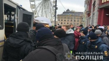 Полиция отпустила задержанных в Киеве активистов