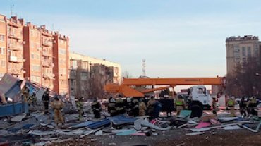 В столице Северной Осетии взрывом разрушено здание торгового центра