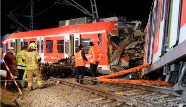 В Мюнхене столкнулись два поезда: десятки пострадавших