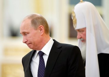 Патриарх Кирилл со скорбью взирает на Украину и обещает вразумить Путина