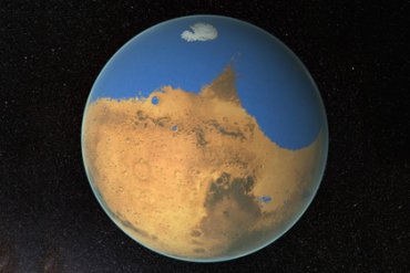 Ученые рассказали о гигантском океане на древнем Марсе