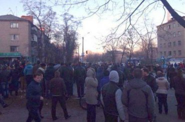 В Константиновке, где в ДТП с участием военных погиб ребенок, начались беспорядки