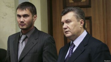 Виктор Янукович был на похоронах сына в Севастополе