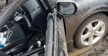 Киевские патрульные снова обстреляли автомобиль нарушителя