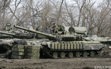 Боевики уже обстреливают силы АТО из танков
