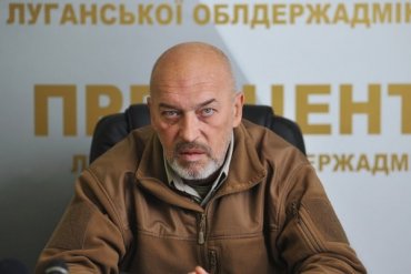 Глава Луганской ОВГА Тука заявил, что боевики украли у него шифротелеграмму Яценюку