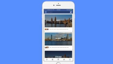 Facebook создал путеводитель по городам