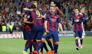 «Барселона» произвела сенсацию в Лиге чемпионов