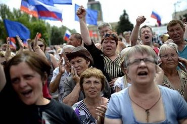 Население Донбасса психологически уходит от Украины
