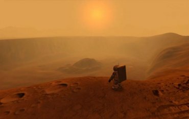 Ученые NASA зафиксировали на Марсе чудовищную бурю размером с США