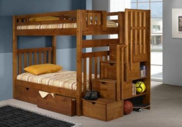 Выбор двухъярусной кровати – рациональный вариант обустройства детской