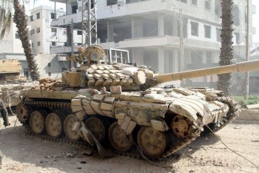 США уничтожили в Сирии российский танк
