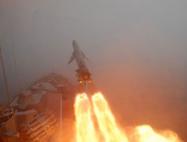 Обломки горящей российской ракеты напугали европейцев