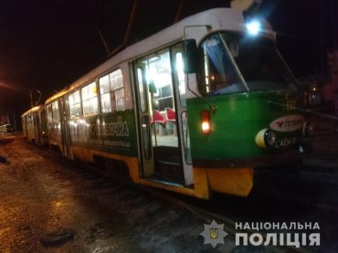В Харькове трамвай задавил человека