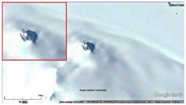 Обрушенный инопланетный корабль обнаружили в Антарктиде
