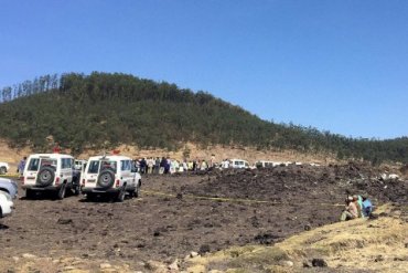 Жертвами авиакатастрофы в Эфиопии стали граждане 33 стран